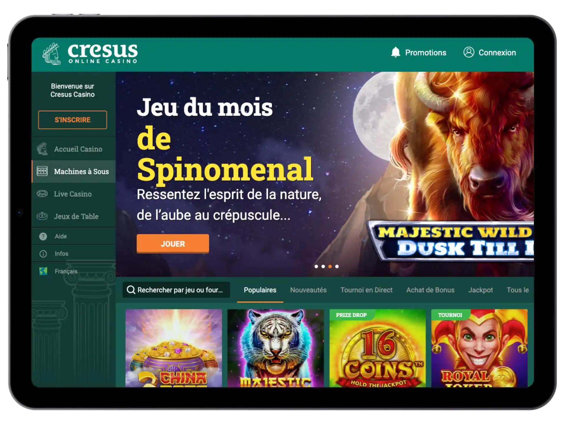cresus casino